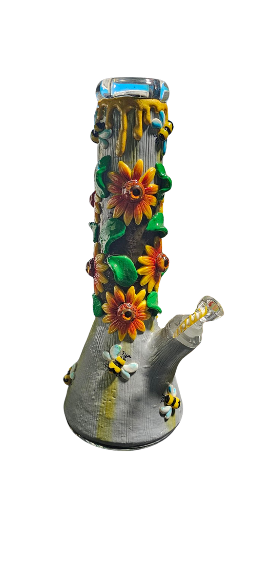 Honey Collector Glass Water Pipe