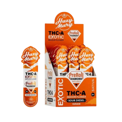 Hazy Mary Diamond Filled THC-A 1g Pre-Roll