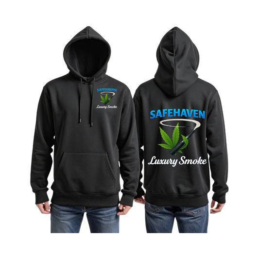 SafeHaven Luxury Smoke Hoodie | Official Merch