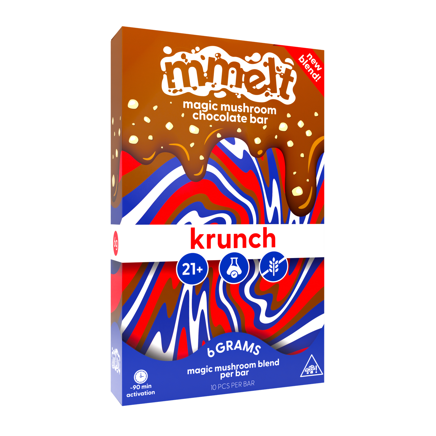 mmelt Magic Mushroom Chocolate Bars