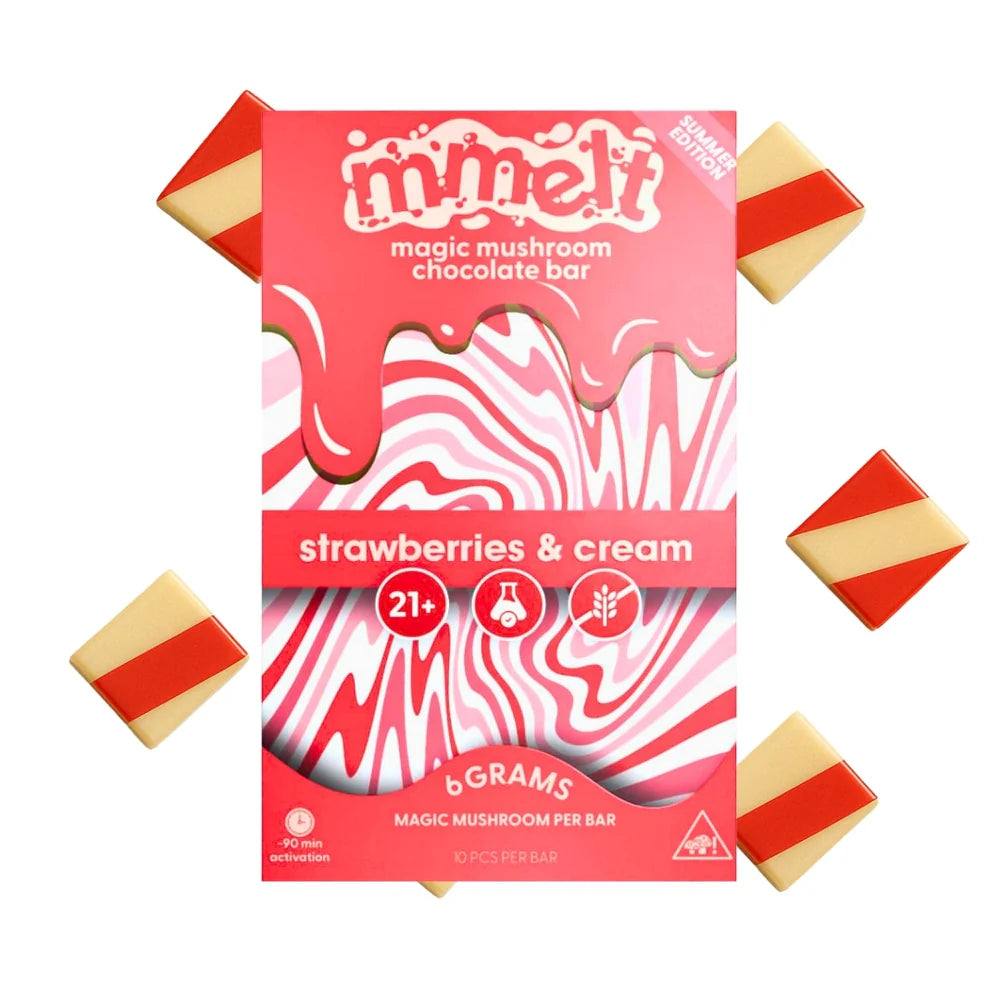 mmelt Magic Mushroom Chocolate Bars