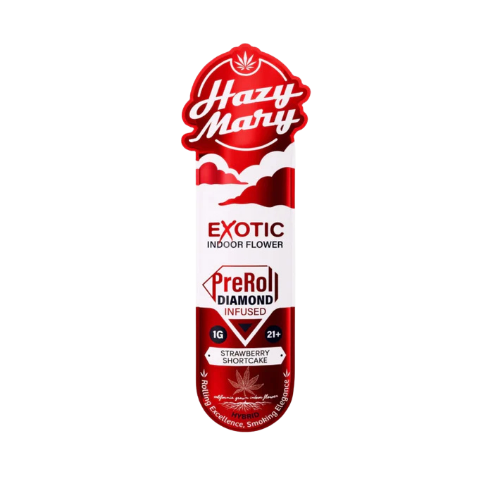 Hazy Mary Diamond Filled THC-A 1g Pre-Roll