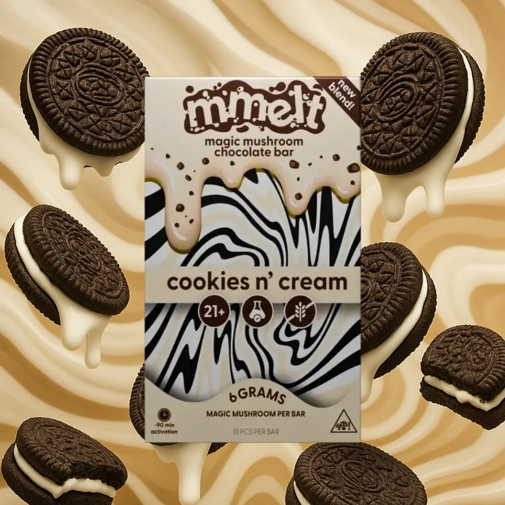 mmelt Magic Mushroom Chocolate Bars