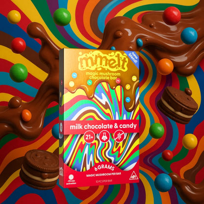 mmelt Magic Mushroom Chocolate Bars