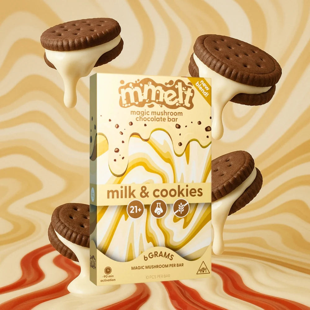 mmelt Magic Mushroom Chocolate Bars