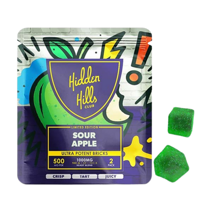 Hidden Hills - Heady Blend Gummies 1000mg 2 Count