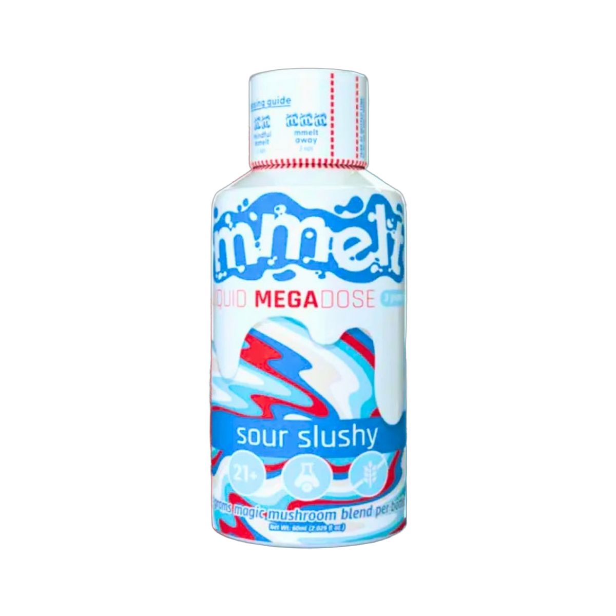 mmelt Magic Mushroom Liquid Shots — Sour Slushy